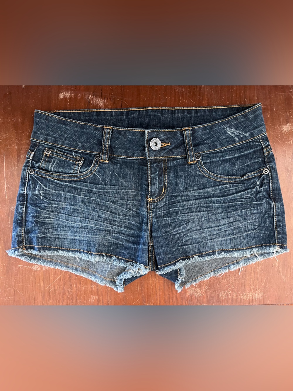 Candie’s Low Rise Jean Shorts